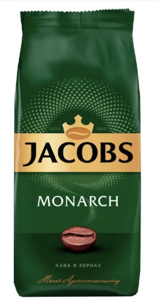 Кава в зернах Jacobs Monarch 250г